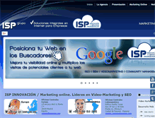 Tablet Screenshot of ispgrupo.com